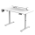 Mebel gamingowy Ultradesk HIGHLANDER Elektryczna regulacja Białe